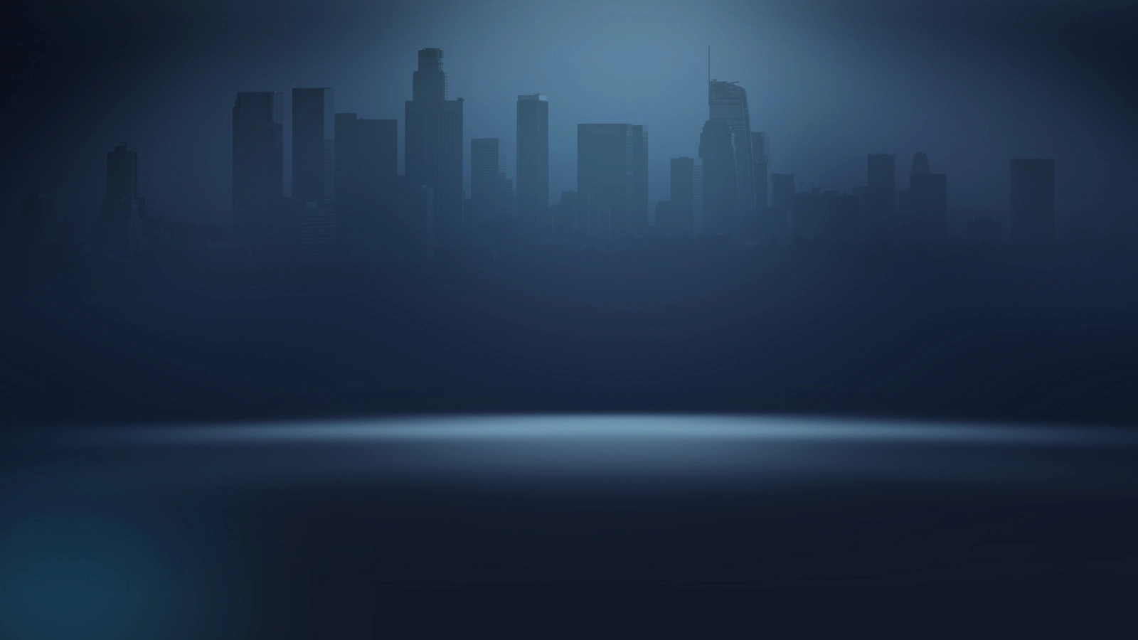 Los Angeles city skyline